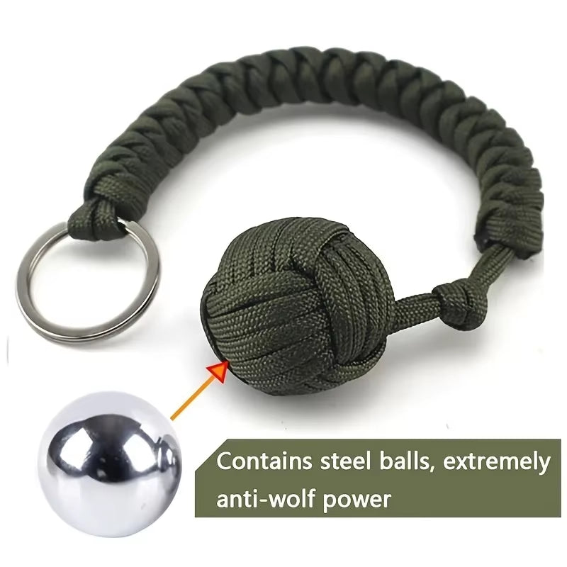 Outdoor Self-Defense Fist Steel Ball