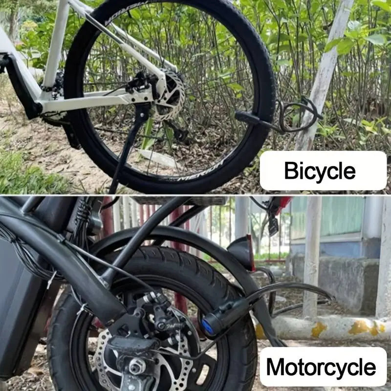 Heavy Duty Motorcycle/Bicycle Lock