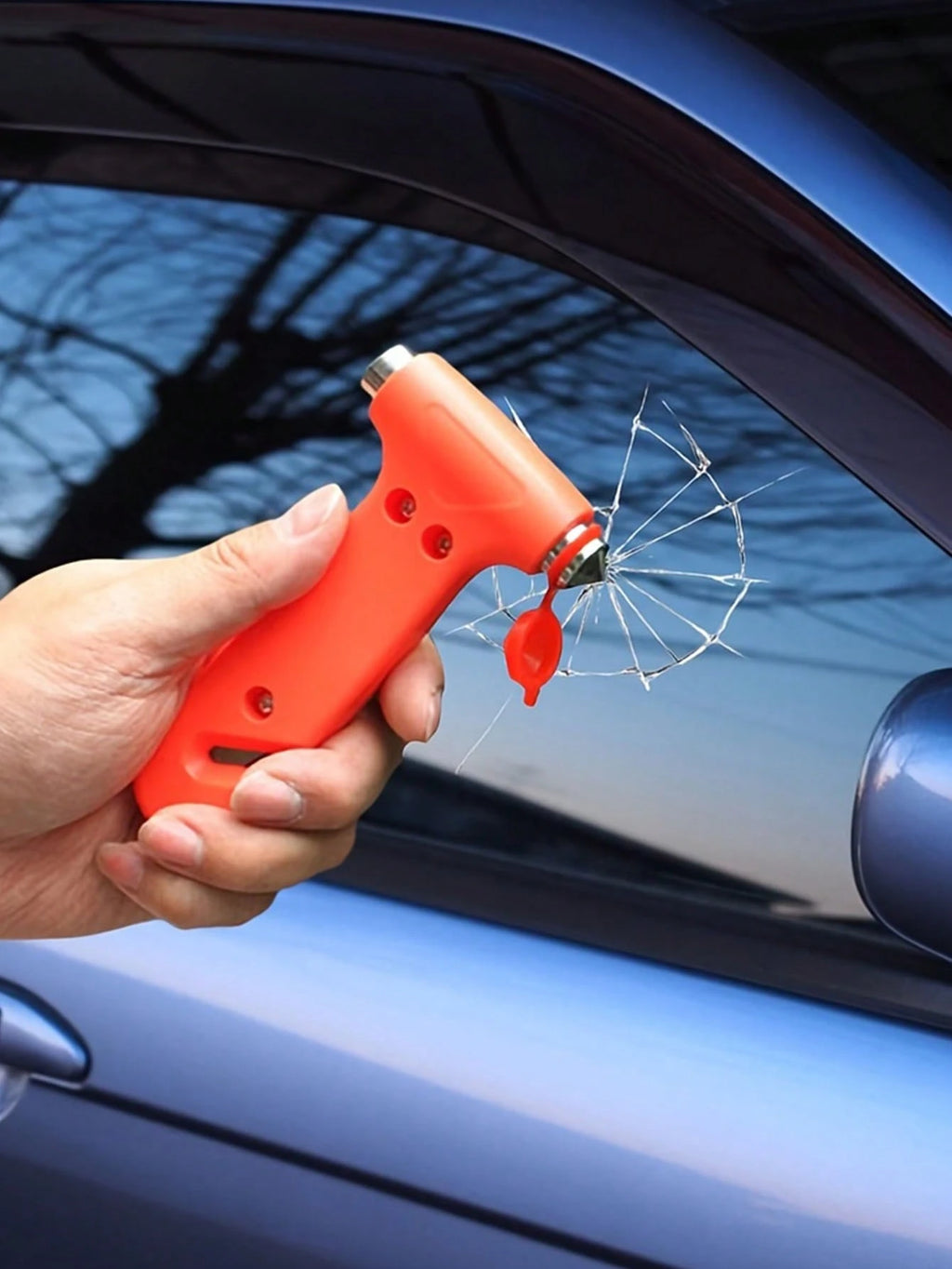 2-In-1 Car Emergency Hammer & Seat Belt Cutter