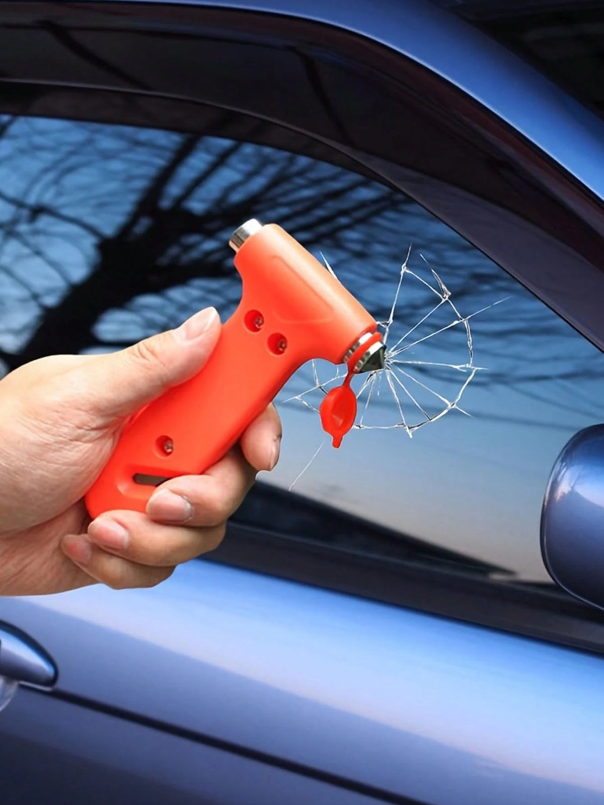 2-In-1 Car Emergency Hammer & Seat Belt Cutter